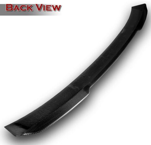 Q1-TECH, Rear Window Roof Spoiler Compatible with 2006 - 2013 Lexus IS250 / IS350 / is-F , Real Carbon Fiber , Rear Window Roof Visor Spoiler Wing , VIP Rear Roof Window Spoiler Wing 2-RSP-6634-CF in Saudi Arabia