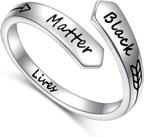 Adjustable Inspirational Rings 925 Sterling Silver Spiral Wrap Twist Engraved Faith Over Fear Ring Encouragement Jewelry for Women in Kuwait