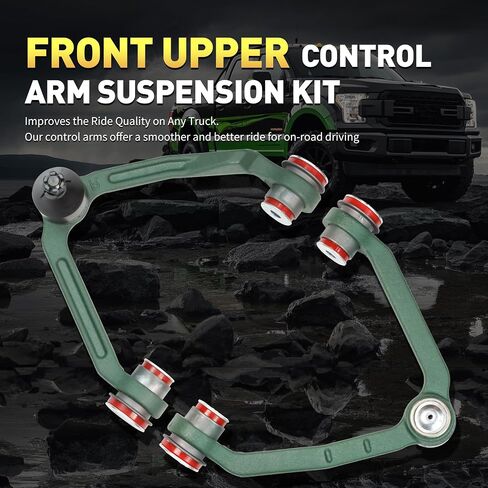 4WD Front End 14pc Suspension Kit for 1997-2002 Ford Expedition,1997-2003 F150,1997-1999 F250, 1998-2002 Lincoln Navigator,Tie Rod Ends Pitman Arm Idler Arm Sway Bar Links Control Arms（14PC) in Kuwait