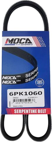 MOCA 6PK1060 EPDM Serpentine Belt for 03-07 Nissan Murano & 04-09 Nissan Quest & 04-09 Nissan Quest 3.5L in Saudi Arabia