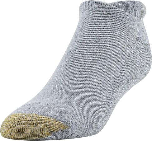 GOLDTOE Mens 656ht Cotton No Show Heel Tab Athletic Socks, 6-pairs in Saudi Arabia