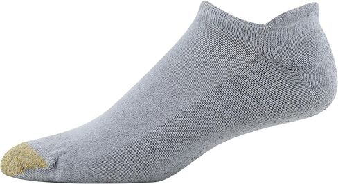 GOLDTOE Mens 656ht Cotton No Show Heel Tab Athletic Socks, 6-pairs in Saudi Arabia
