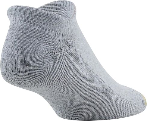 GOLDTOE Mens 656ht Cotton No Show Heel Tab Athletic Socks, 6-pairs in Saudi Arabia