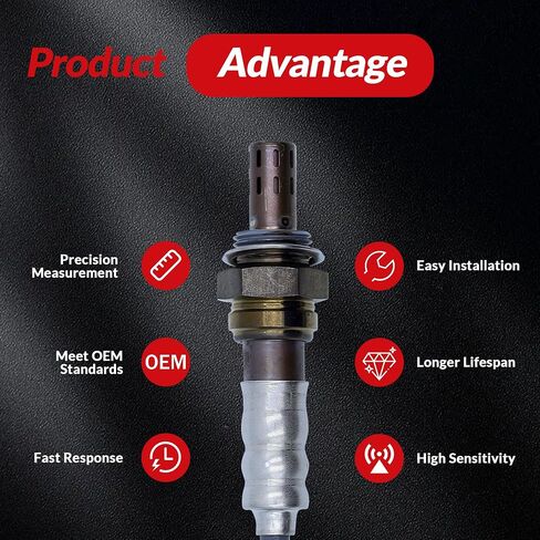 4PCS Oxygen Sensor Upstream and Downstream 234-4683 234-4672 Compatible with BMW 323I 325I 325CI 328I 330I 330CI 330XI 525I 530I X3 X5 Z3 Z4 in Saudi Arabia