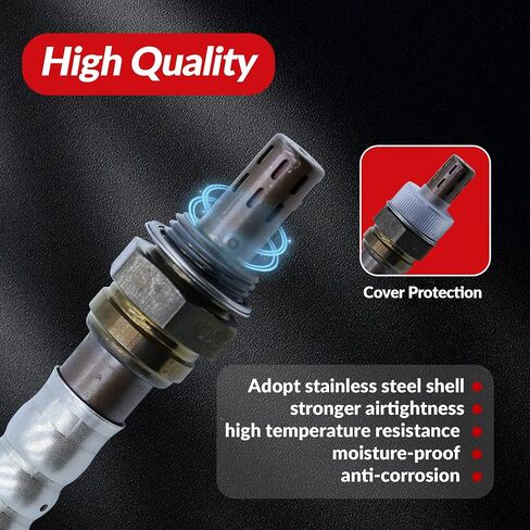 4PCS Oxygen Sensor Upstream and Downstream 234-4683 234-4672 Compatible with BMW 323I 325I 325CI 328I 330I 330CI 330XI 525I 530I X3 X5 Z3 Z4 in Saudi Arabia