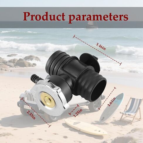 رقبة حشو سائل تبريد الرادياتير مع غطاء، OEM#52028810AL 52029195AK، موصل تعبئة تبريد محرك الرادياتير مع مشبكين، ملحقات السيارات المتوافقة مع كاليبر أفينجر دورانجو in Kuwait