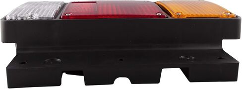 HEADLIGHTSDEPOT غطاء خلفي أسود متوهج متوافق مع Isuzu FRR FSR NPR NQR NRR يشمل السائق الأيسر وأضواء الذيل الجانبية للراكب الأيمن in Saudi Arabia