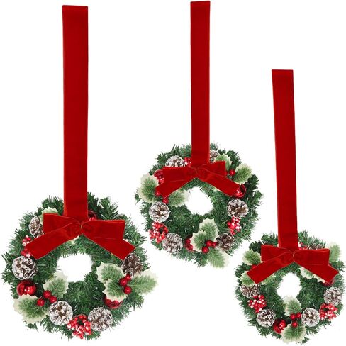 Lighted Christmas Wreaths for Front Door Sign Pre-Lit Snowman & Timer Christmas Door Decorations Hanging Sign Wooden Xmas Decor Window Wall Office Home Decor Indoor Outdoor in Kuwait