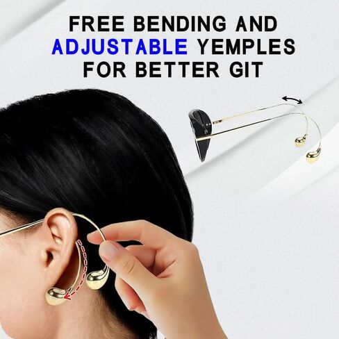2025Designer Oversized Aviator Sunglasses for Women with Double Bridge and Earrings(Includes Pouch & Cloth) in Saudi Arabia