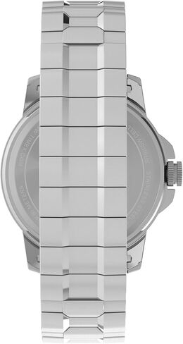 Timex Men's Expedition Field 40mm Watch - Stainless Steel Expansion Band Black Dial Stainless Steel Case in Saudi Arabia