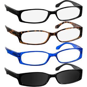 نظارات القراءة TruVision Readers - إطارات من الراتنج مع عدسات أكريليك، ومفصلات Dura Flex للرجال والنساء in Kuwait