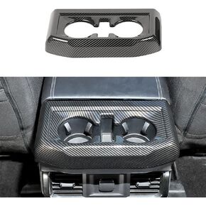 Keptrim لـ F150 ABS من ألياف الكربون مسند الذراع الخلفي حامل الكأس لـ 2015 2016 2017 2018 2019 F150، لـ 2017 2018 F250 F350، قطعة واحدة in Kuwait