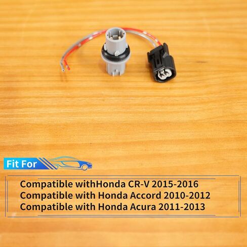 Rldym Fender Turn Signal Socket Connector 33304-S5A-003 for Honda CR-V 2015-2016, Accord 2010-2012, Acura 2011-2013 Replace 33304S5A003 （1PC） in Saudi Arabia