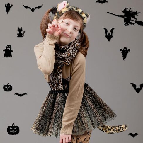 TecUnite 3 قطع زي الهالوين على شكل حيوان توتو آذان عقال ذيل فستان بتصميم حالم طقم أزياء للشباب والكبار في الهالوين التنكرية in Kuwait