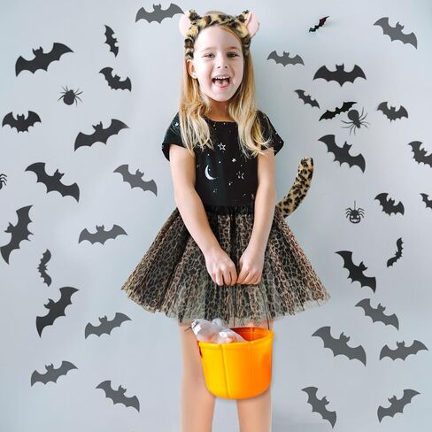 TecUnite 3 قطع زي الهالوين على شكل حيوان توتو آذان عقال ذيل فستان بتصميم حالم طقم أزياء للشباب والكبار في الهالوين التنكرية in Kuwait