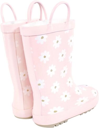 Hudson Baby Infant Girls Rain Boots, Cherry Sweet, 11 Toddler in Saudi Arabia
