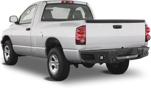 Hooke Road 02-08 Ram 1500 Rear Steel Bumper for Dodge Ram 1500 2002 2003 2004 2005 2006 2007 2008 Pickup Truck in Saudi Arabia