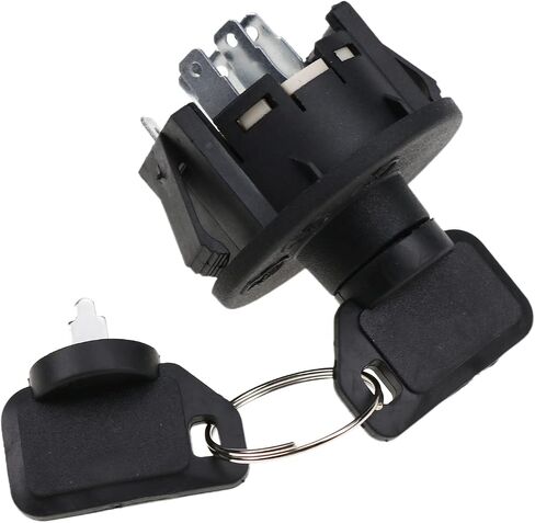 JEENDA 6 Terminals Starter Ignition Switch Key 110-6764 Compatible with Toro Time Cutter TimeCutter Z4200 Z4220 Z5000 Z5020 Z5030 Z5040 Z5060 Z4200 Z4202 Z5035 in Saudi Arabia