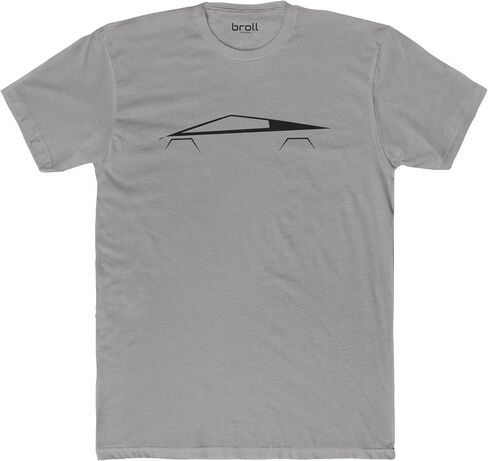 Cyber Pick-Up Truck Silhouette Unisex Cotton Crew T-Shirt in Saudi Arabia