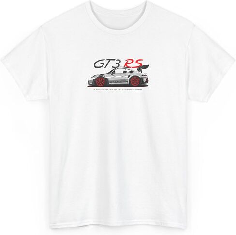 Wrofee GT3 RS Cartoon Style T-Shirt – Track-Ready Supercar Tee for Racing Motorsport Fans and Car Enthusiasts in Saudi Arabia
