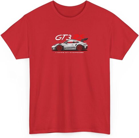 Wrofee GT3 RS Cartoon Style T-Shirt – Track-Ready Supercar Tee for Racing Motorsport Fans and Car Enthusiasts in Saudi Arabia