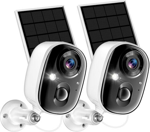 Smart Securiy Smat Outdor Secrity Camra Wirelss Caera for HOM Securty Wirelss Outdor Indor Batery Powr Secuity Camras with Sptlight Moion Detction Colr Nigh Visin Waterpoof Clod/SD Storge Sirn Alrt in Saudi Arabia