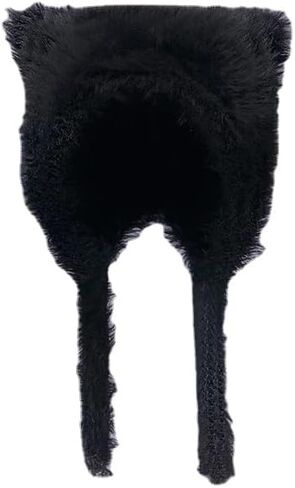 Beanies Autumn&Winter Soft Plush Cute Cat Ears Hats Casual Shopping Ear Protection Beanies Earflap Cap Beanie in Saudi Arabia