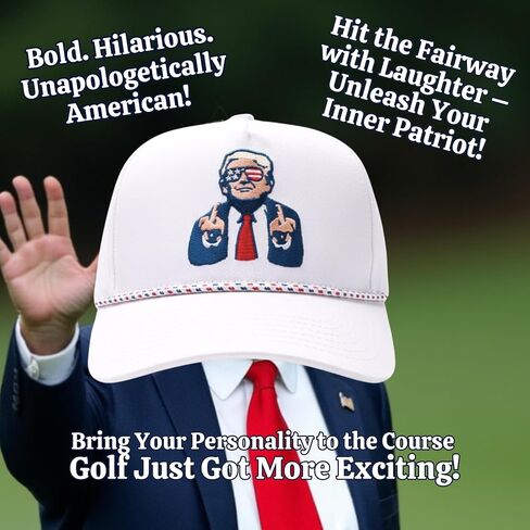 Funny Trump 2024 Hat Bad Shot Golfing Hat Embroidered Mesh Back Golf Trucker Snapback Hats Great Gifts for Golfer Cap, Donald Trump Merchandise in Saudi Arabia