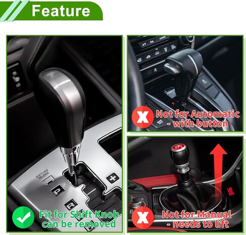 Twisted Pattern Crystal 20cm Shift Knob Gear Shifter Knob Acrylic Stick Shifter Lever Knob for Automatic Manual Vehicle W/ 2 Adapter Multicolor 1 Set in Saudi Arabia