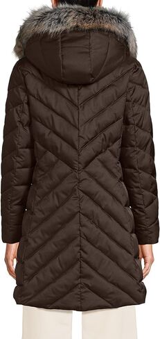 Lands' End Women's Insulated Cozy Fleece Lined Primaloft Coat in Saudi Arabia