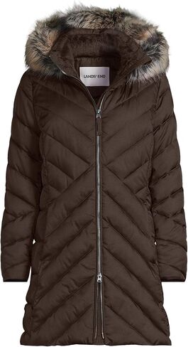 Lands' End Women's Insulated Cozy Fleece Lined Primaloft Coat in Saudi Arabia