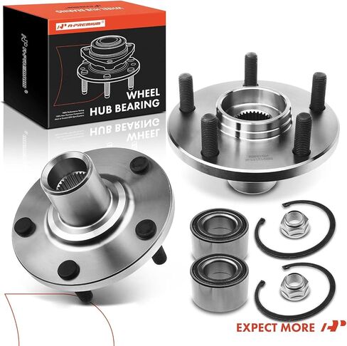 A-Premium 2 x Front Wheel Hub Assembly with 5-Lug Compatible with Toyota Camry 92-03, Sienna 98-03, Avalon 95-04, Solara 99-03, Lexus ES300 92-03, RX300 99-03 in Saudi Arabia