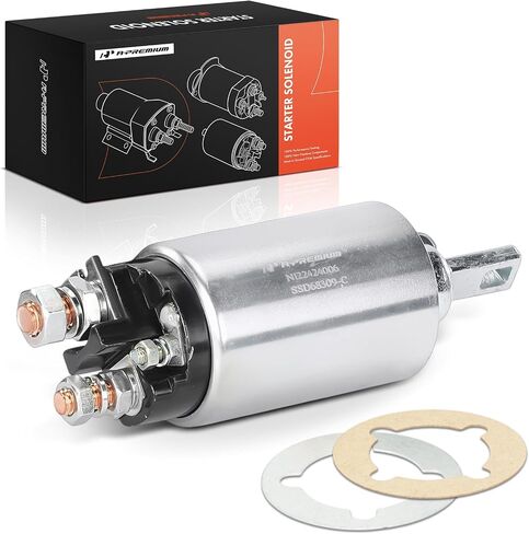 A-Premium Starter Solenoid Compatible with Ford - F-250 F250 1985-1993, F-350 F350 1985-1992, E-350 Econoline Club Wagon 1985-1994, E-250 Econoline Club Wagon 1988-1991 in Saudi Arabia