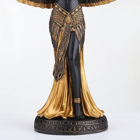 Veronese Design 13 3/8 Inch Isis The Egyptian Goddess of Magic and Wisdom Cold Cast Resin Bronze Finish Sculpture in Saudi Arabia