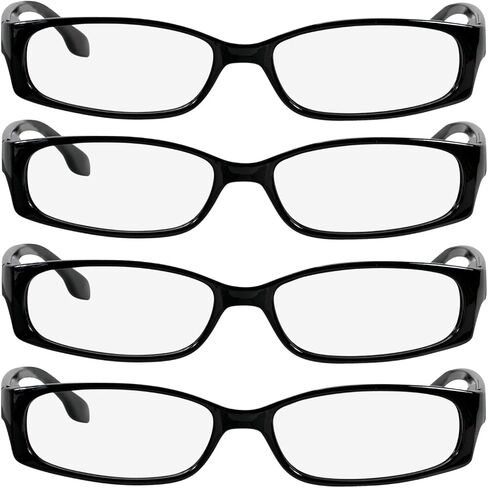 TruVision Readers Reading Glasses - Resin Frames w Acrylic Lenses, Dura Flex Hinges for Men and Women in Saudi Arabia