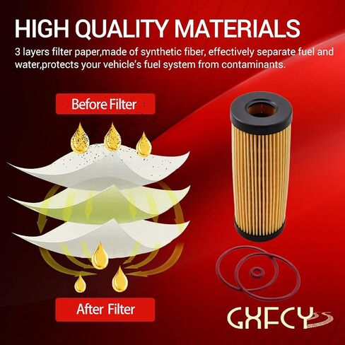 FL2062 Oil Filter Replace for FT4Z-6731-A KU2Z-6731-A KU2J-6731-AA FT4E-6714-AA FL2062A CH11955 WL10050 Compatible with Ford F150 Fusion Explorer Edge Lincoln MKX MKZ 2015-2020(Pack of 6) in Saudi Arabia