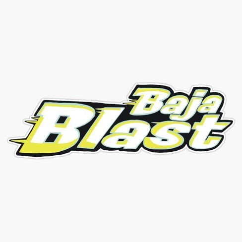 Baja Blast Sticker Vinyl Bumper Sticker Decal Waterproof 5" in Saudi Arabia