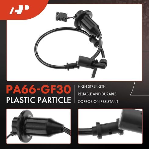 A-Premium ABS Wheel Speed Sensor Compatible with Mercedes-Benz Models - SLK230 1998 1999 2000, L4 2.3L - Rear Left Driver Side, Replace# A1705400417, 1705400417 in Saudi Arabia