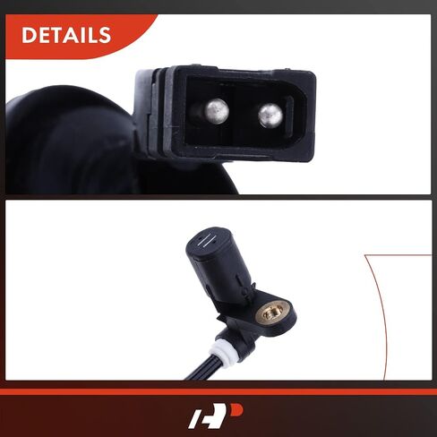 A-Premium ABS Wheel Speed Sensor Compatible with Mercedes-Benz Models - SLK230 1998 1999 2000, L4 2.3L - Rear Left Driver Side, Replace# A1705400417, 1705400417 in Saudi Arabia