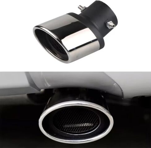 Fit For Toyota Corolla 2019-2024,Exhaust Tip,Tail Pipe Exhaust Tips,Chrome Muffler Tip,Stainless Steel Muffler Tips,Car Accessories in Saudi Arabia