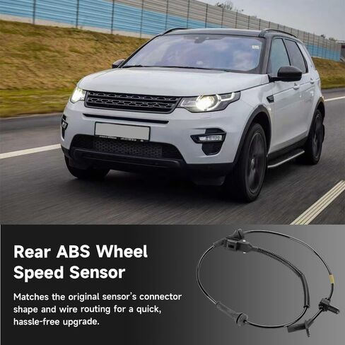 Front Left or Right ABS Wheel Speed Sensor for Land Rover Discovery Sport 2015-2018 for Land Rover Range Rover Evoque 2012-2018 - Replace Part LR024202 in Saudi Arabia