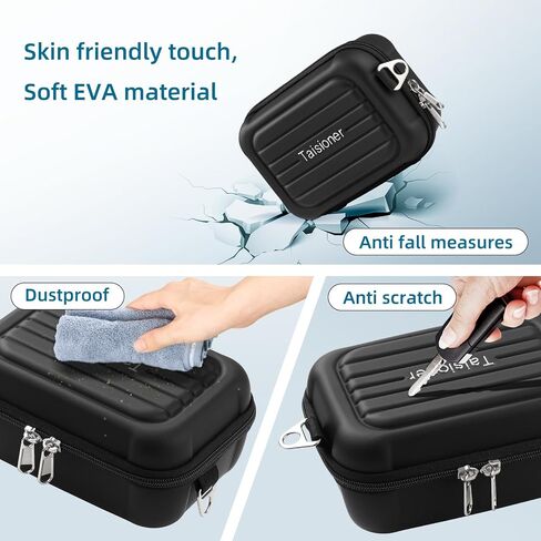 Carrying & Protective Case for Digital Camera Lightweight camera sling bag for Canon PowerShot/GoPro/Sony Most digital cameras- white in Saudi Arabia