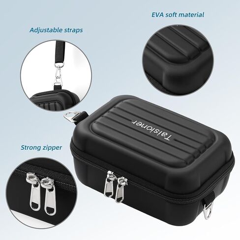 Carrying & Protective Case for Digital Camera Lightweight camera sling bag for Canon PowerShot/GoPro/Sony Most digital cameras- white in Saudi Arabia