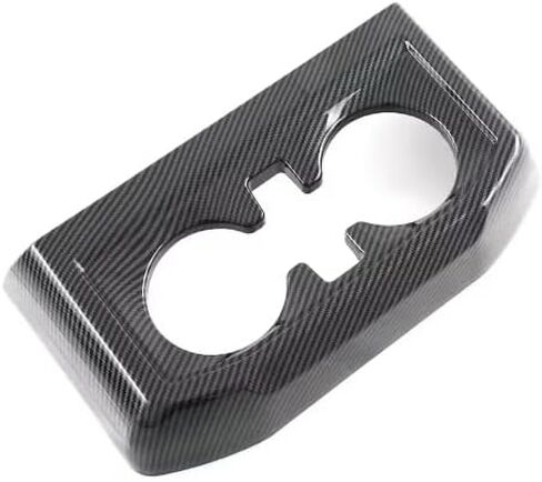 Keptrim لـ F150 ABS من ألياف الكربون مسند الذراع الخلفي حامل الكأس لـ 2015 2016 2017 2018 2019 F150، لـ 2017 2018 F250 F350، قطعة واحدة in Kuwait