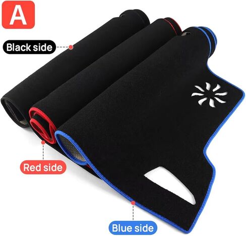 Fit for Infiniti QX80 2014-2019,Dash Cover Mat Pad,Dashboard Dash Board Cover Mat Carpet,with Cutout for Sensor,Car Accessories in Saudi Arabia