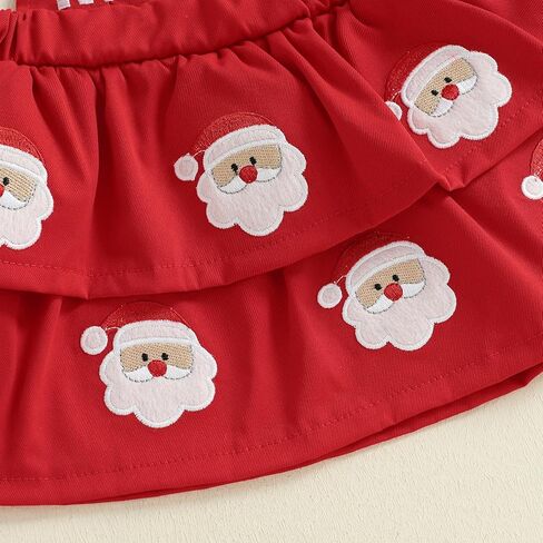 Baby Girl Halloween Clothes Ruffle Long Sleeve Romper Pumpkin/Ghost/Bat Print Overall Skirt Dress Cute Newborn Outfit in Kuwait