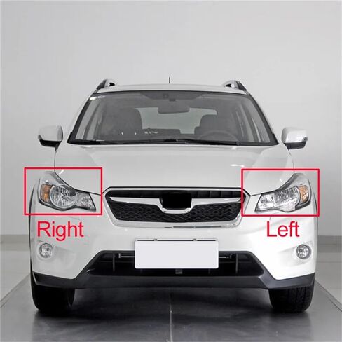 Headlamp Lens Compatible for Subaru XV 2012~2017 Headlight Cover Car Head Light Glass Replacement Front Auto Shell(Left and Right) in Saudi Arabia