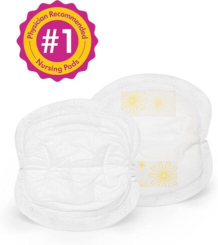 وسادات الرضاعة من ميديلا، وسادة صدر للاستعمال مرة واحدة، عبوة من 60 قطعة in Kuwait