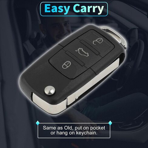 X AUTOHAUX NBG92596263 315MHz استبدال دخول بدون مفتاح مفتاح ذكي عن بعد فوب لفولكس واجن جولف GTI جيتا 2006-2010 NO.1K0 959 753 P 3 أزرار in Saudi Arabia