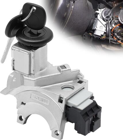 Ignition Lock Cylinder Switch with Keys Replaces 924-893 Compatible with 1998-2002 Chevy Express Tahoe GMC Savana Sonoma Yukon Blazer Cadillac Escalade Replaces 26049532 in Kuwait